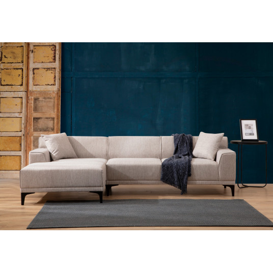  Kampinė sofa Petra L balta 