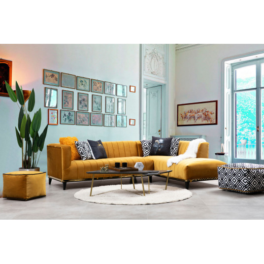  Kampinė sofa Bellino garstyčių 