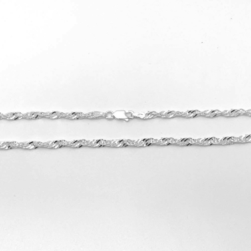 Sidabrinė grandinėlė 3.4mm