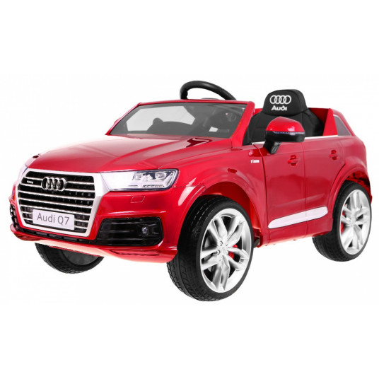 Elektromobilis Audi Q7 2 4G New dažytas, raudonas