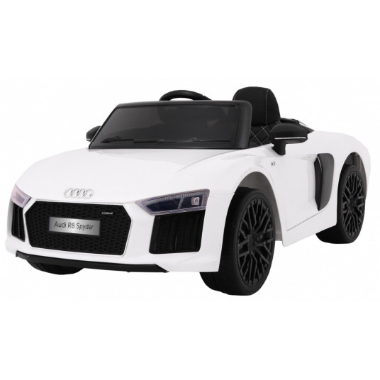  Elektromobilis Audi R8 Spyder RS EVA 2 4 G, baltas 