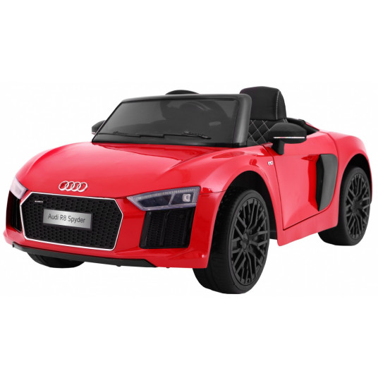 Elektromobilis Audi R8 Spyder RS EVA 2 4 G, raudonas