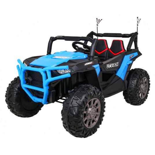 Elektrinis bagis Racer 4x4, mėlynas 