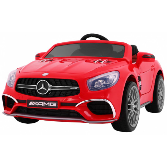 Elektromobilis Mercedes AMG SL65, raudonas