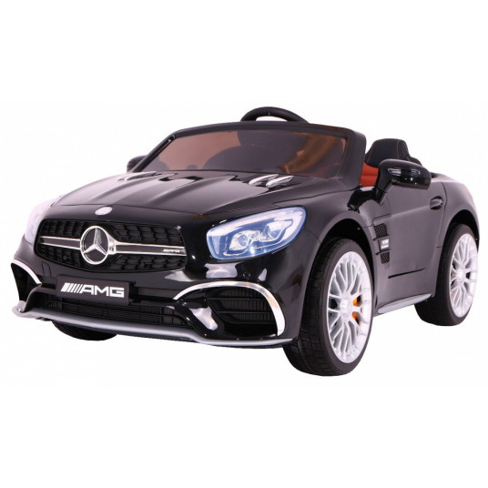 Elektromobilis Mercedes AMG SL65 dažytas, juodas