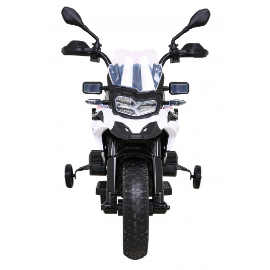   Elektrinis motociklas BMW F850 GS, baltas 