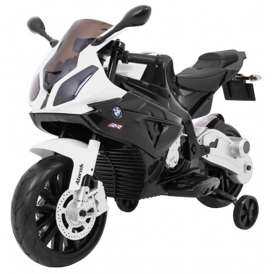 Elektrinis motociklas BMW S1000 RR, juodas