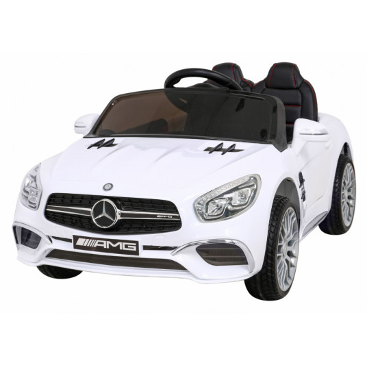 Elektromobilis Mercedes Benz AMG SL65 S, baltas