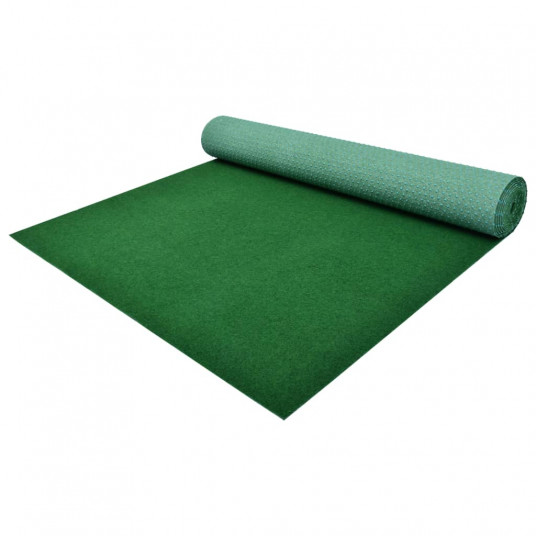 Dirbtinė žolė su smeigtukais, žalia, 2x1 m, PP