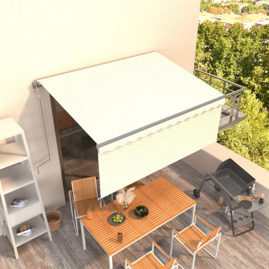 Automatiniu būdu ištraukiama markizė, kreminė, 3x2,5m