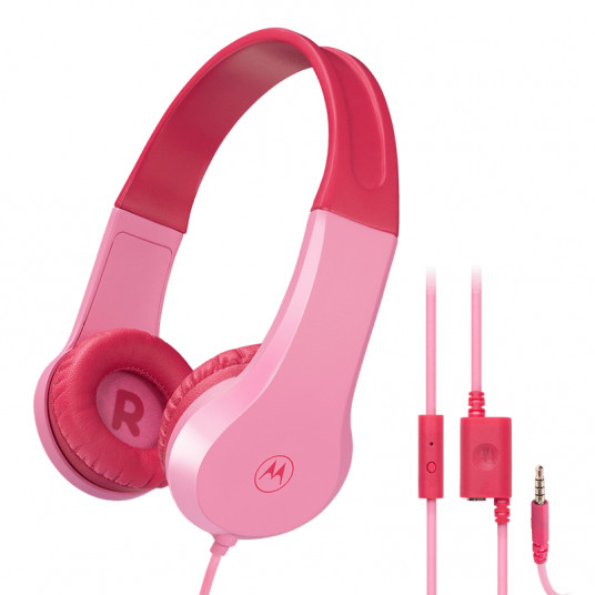  Ausinės Motorola Kids Moto JR200 Pink 