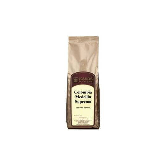  Kava Colombia Medellin Supremo 1kg (Pupelės) 