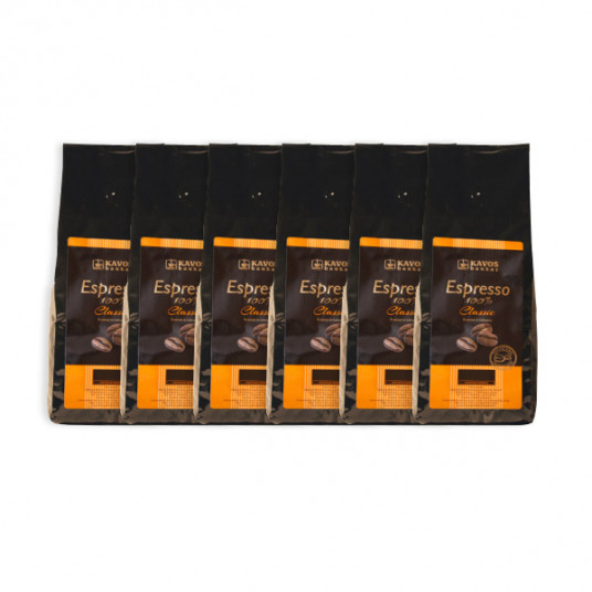  Kavos rinkinys Espresso Classic black, 6 x 1 kg 