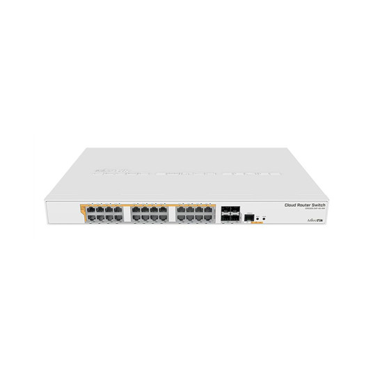  Tinklo komutatorius MikroTik CRS328-24P-4S+RM Gigabit Ethernet POE/POE+ router/switch PoE/Poe+ ports quantity 24 