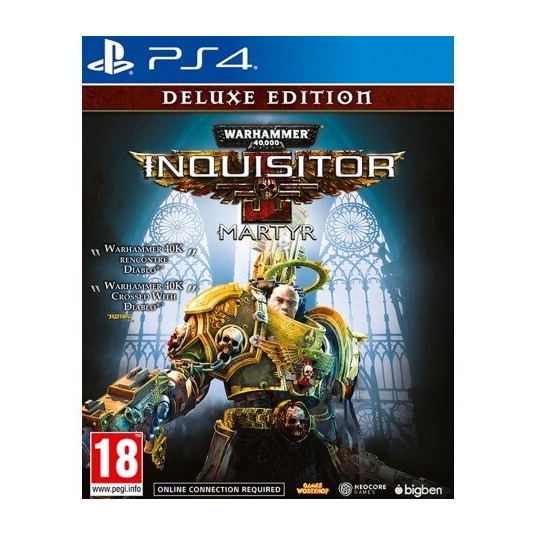  Kompiuterinis žaidimas Warhammer 40K Inquisitor Martyr Deluxe Edition PS4 