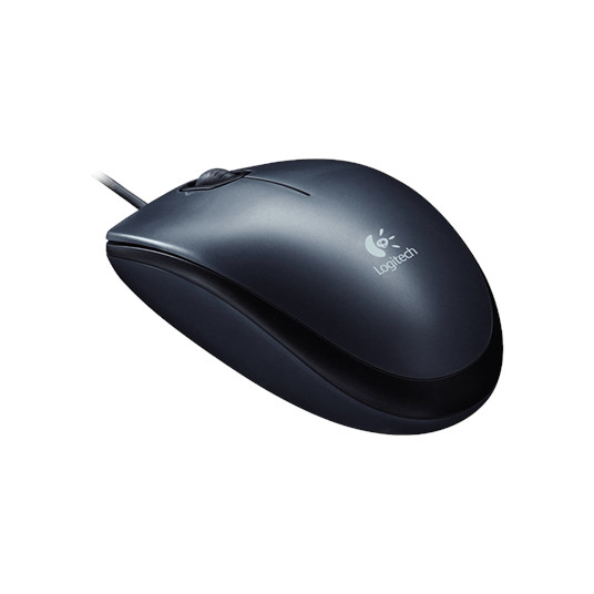  Pelė Logitech Mouse M100 Wired Grey/Black 