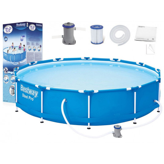 Karkasinis baseinas Bestway 366cm x 76cm 8in1 56681
