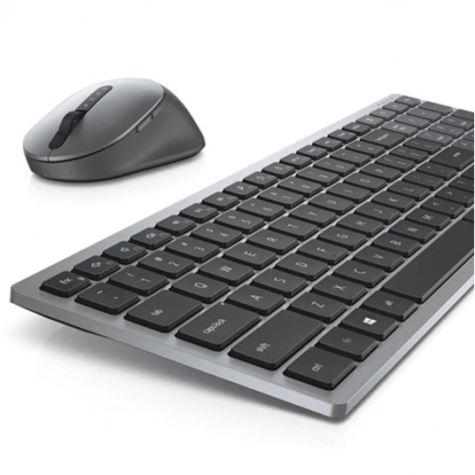 Dell Multi-Device Wireless Keyboard and Mouse - KM7120W - US International (QWERTY) 