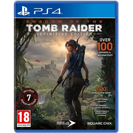  Kompiuterinis žaidimas Shadow of the Tomb Raider: Definitive Edition PS4 