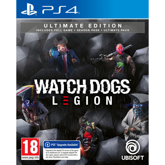  Kompiuterinis žaidimas Watch Dogs Legion Ultimate Edition + Pre-Order Bonus PS4 