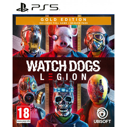  Kompiuterinis žaidimas Watch Dogs Legion Gold Edition + Pre-Order Bonus PS5 