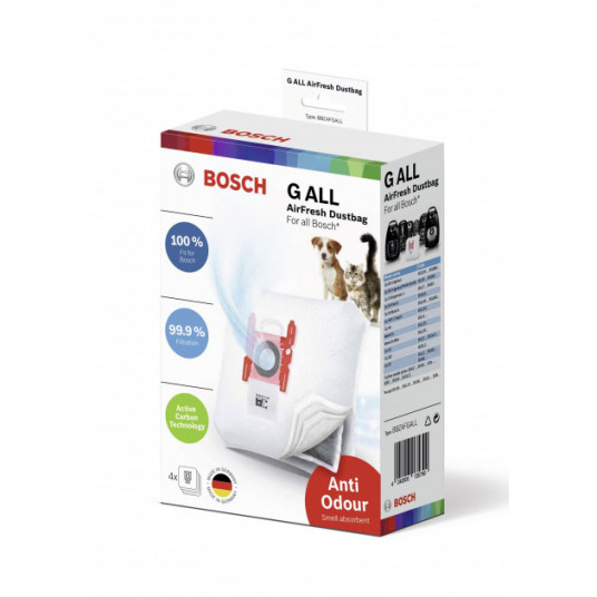  Dulkių maišelis Bosch G ALL AirFresh BBZAFGALL 