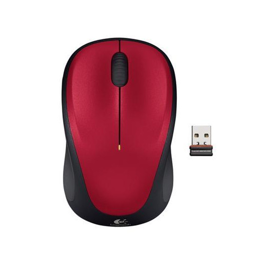  Belaidė pelė Logitech M235/910-002496, Raudona 