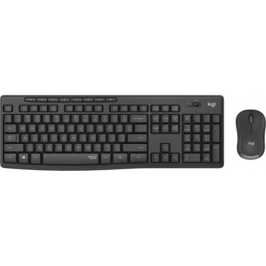  Klaviatūra ir pelė Logitech MK295 Graphite (ENG) 