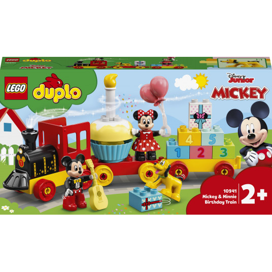  LEGO® 10941 DUPLO® | Disney Mikio ir Minės gimtadienio traukinys 