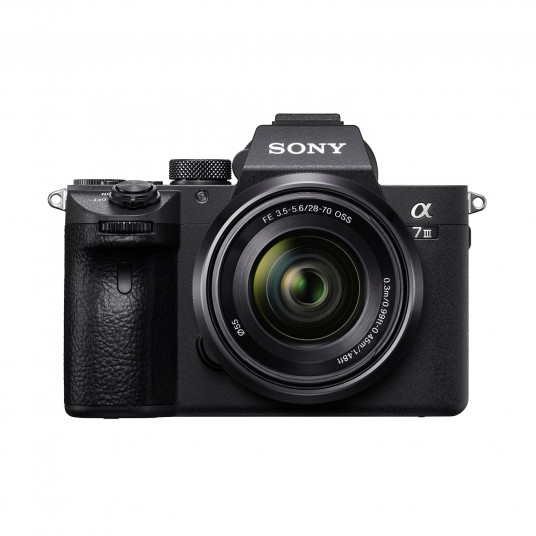  Sisteminis fotoaparatas Sony A7 III 28-70mm OSS (Black) | (ILCE-7M3K/B) | (α7 III) | (Alpha 7 III) 