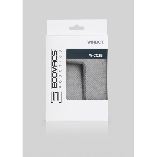  Ecovacs Cleaning Pads for WINBOT X NEW W-CC2B 2 pc(s), Grey 