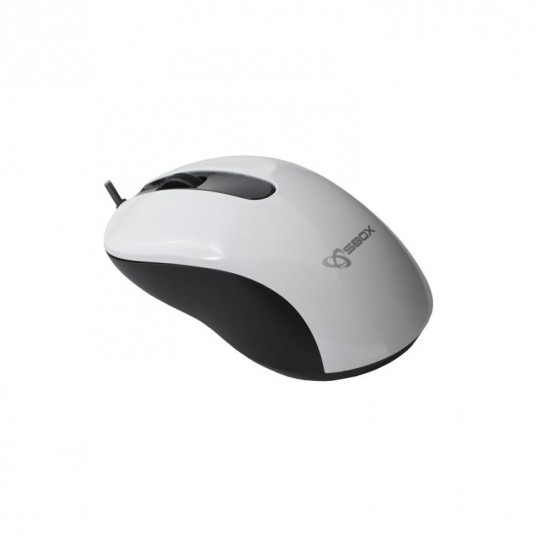  Sbox Optical Mouse M-901 white 