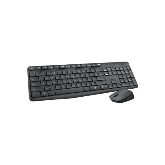  Logitech MK235 Wireless Keyboard & Mouse, US 