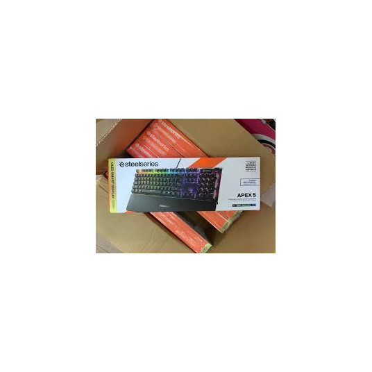  Žaidimų klaviatūra SteelSeries Apex 5 NOR 64533 