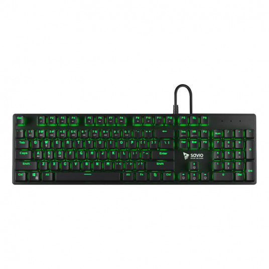  SAVIO Tempest RX FULL Mechanical Gaming Keyboard / Outemu BROWN / Backlit / Antighosting 