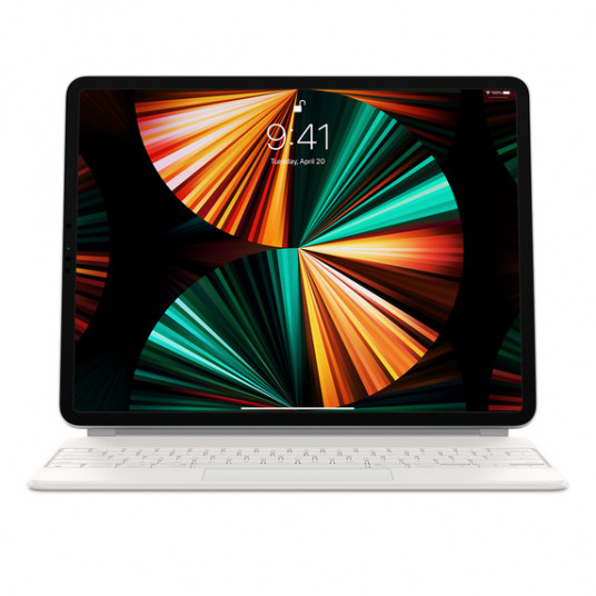 Klaviatūra Magic Keyboard for iPad Pro 12.9‑inch (5th generation) - International English - White MJQL3Z/A