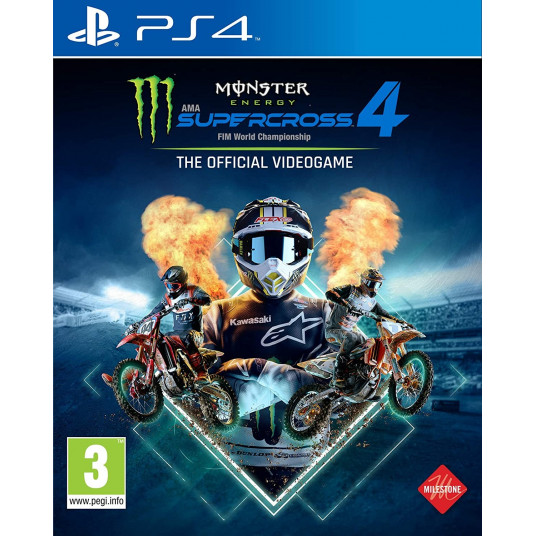  Kompiuterinis žaidimas Monster Energy Supercross: The Official Videogame 4 PS4 