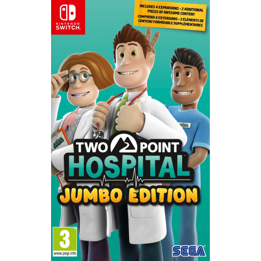  Kompiuterinis žaidimas Two Point Hospital: Jumbo Edition Nintendo 