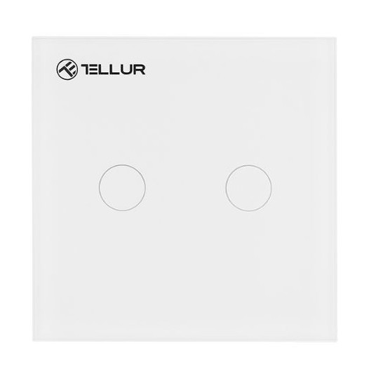 Tellur WiFi switch, 2 ports, 1800W