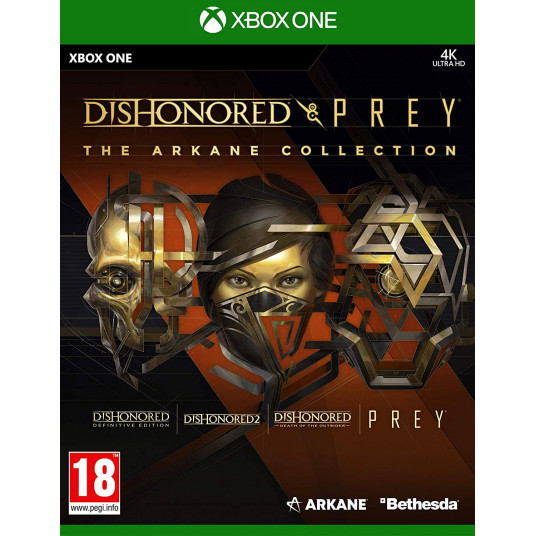  Kompiuterinis žaidimas Dishonored and Prey: The Arkane Collection Xbox One 