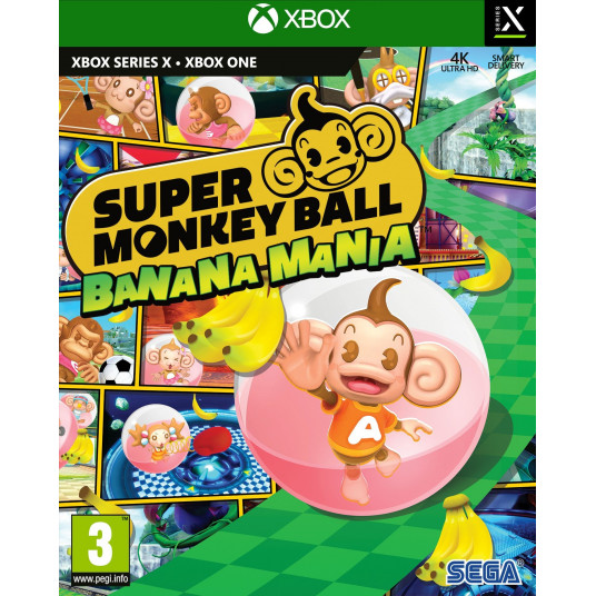 Kompiuterinis žaidimas Super Monkey Ball Banana Mania Xbox