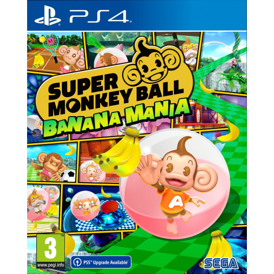  Kompiuterinis žaidimas Super Monkey Ball Banana Mania PS4 