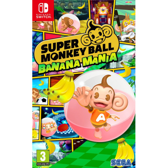  Kompiuterinis žaidimas Super Monkey Ball Banana Mania Nintendo Switch 