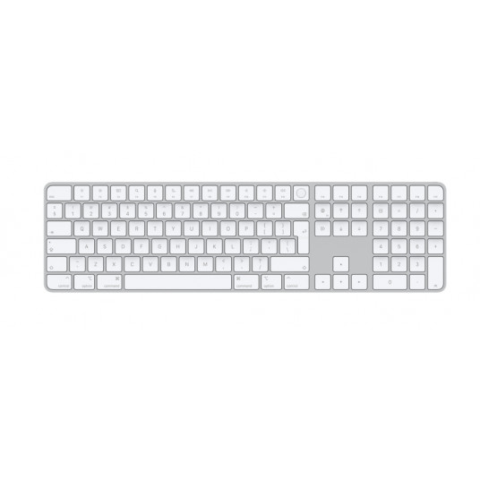  Magic Keyboard with Touch ID and Numeric Keypad Wireless, International English, for Mac models with Apple silicon, Bluetooth 