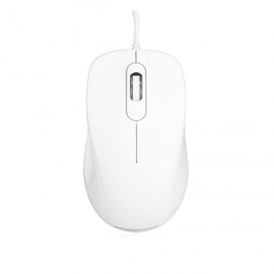  Modecom Wired MC-M10 Optical Mouse with USB / 1.5m / 1000 DPI / White 