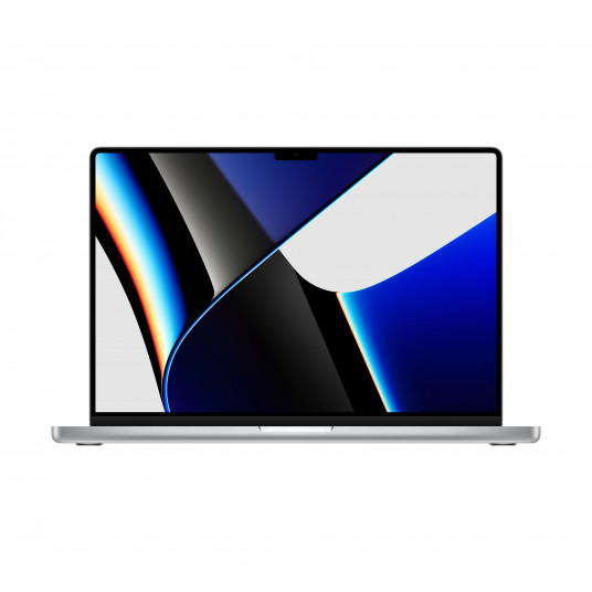  Nešiojamas kompiuteris Apple MacBook Pro 16.2", Apple M1 Max (10C CPU, 32C GPU), RAM: 32GB, SSD: 1TB, Silver, MK1H3ZE/A 