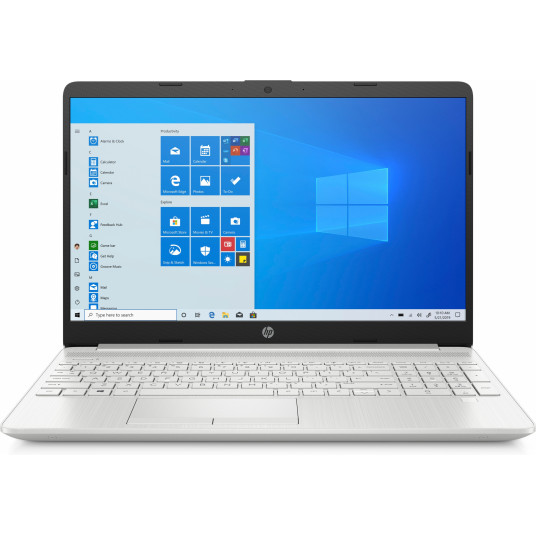  Nešiojamas kompiuteris HP 15-dw3004ny 15.6", FullHD, Intel Core i3-1115G4, RAM: 4GB, SSD: 256GB, Windows 10, Silver, 3A0A2EAB1R 