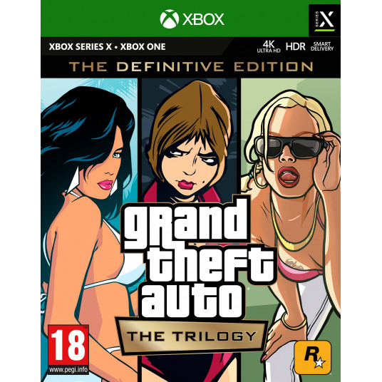  Kompiuterinis žaidimas Grand Theft Auto: The Trilogy – The Definitive Edition Xbox 