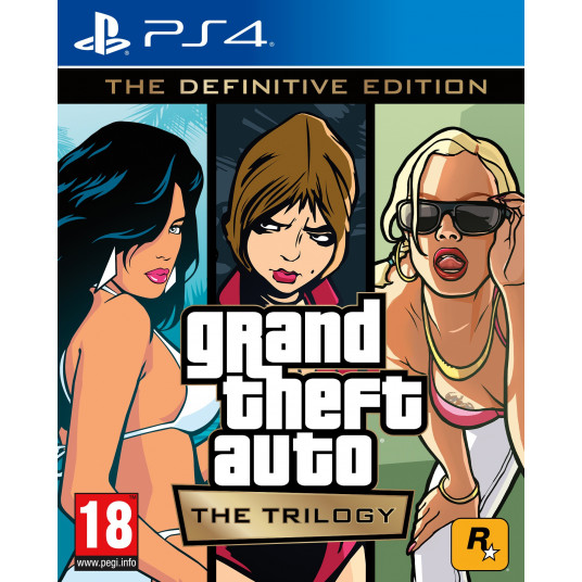  Kompiuterinis žaidimas Grand Theft Auto: The Trilogy – The Definitive Edition PS4 