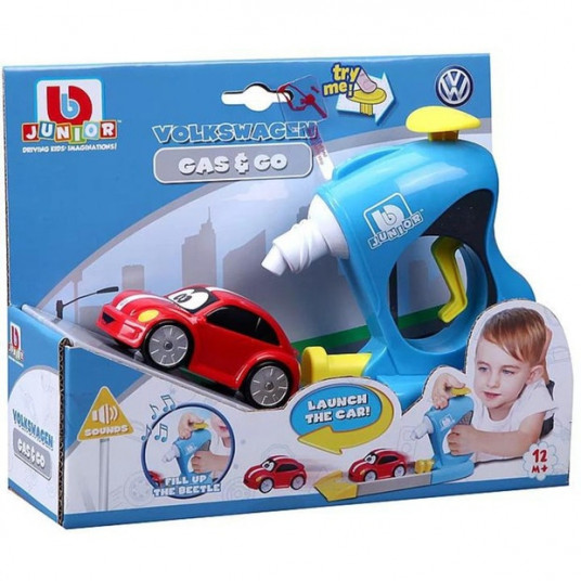  BB JUNIOR automobilio rinkinys Volkswagen Gas and Go, 16-88608 